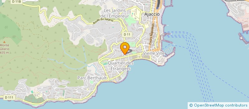 localisation de l'entreprise MADAME ANNIE CASILE à AJACCIO