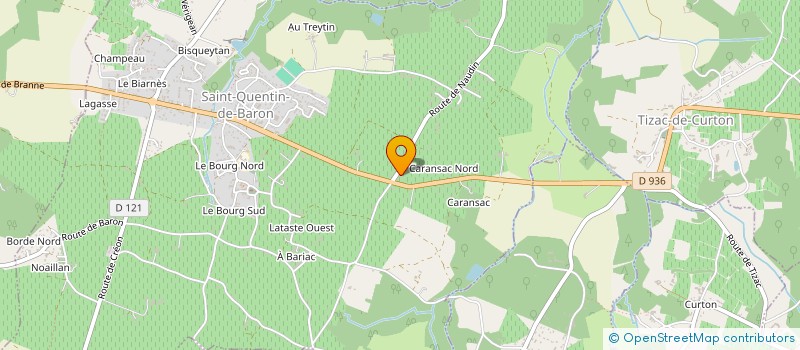 localisation de l'entreprise MADAME ANNIE CASTETS  BARON