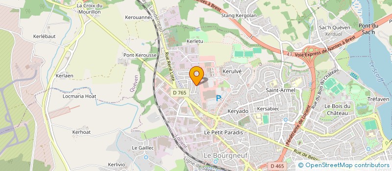 localisation de l'entreprise MADAME ANNIE CERANTOLA  LORIENT