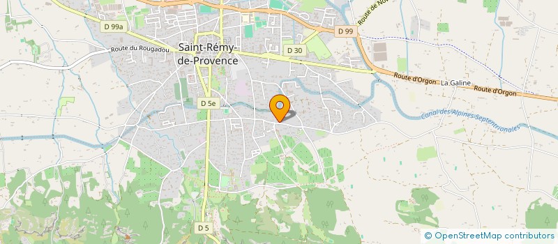 localisation de l'entreprise MADAME ANNIE CHAIX à SAINT-REMY-DE-PROVENCE