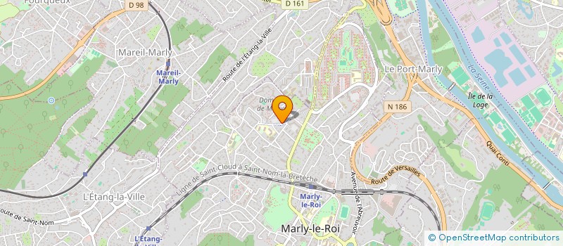 localisation de l'entreprise MADAME ANNIE CHALLAN à MARLY-LE-ROI