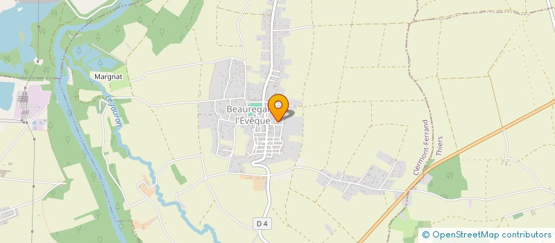 localisation de l'entreprise MADAME ANNIE CHAMPREDON  BEAUREGARD-L'EVEQUE