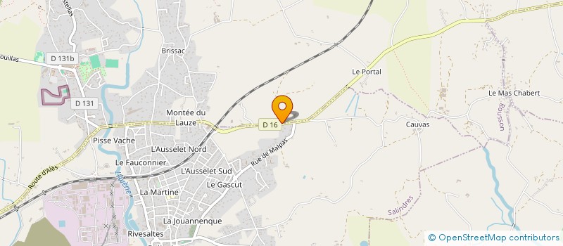 localisation de l'entreprise MADAME ANNIE CHARBONNEL  ROUSSON