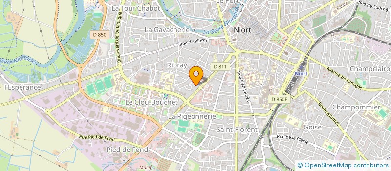 localisation de l'entreprise MADAME ANNIE CHARLES à NIORT