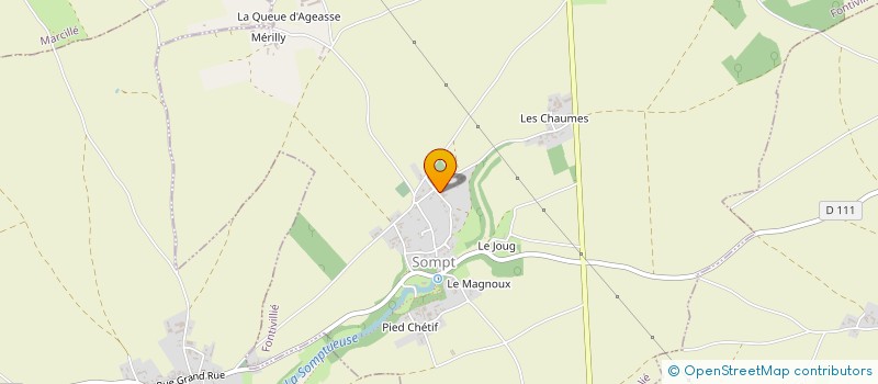 localisation de l'entreprise MADAME ANNIE CHATAIGNER à PRAHECQ
