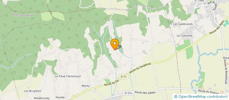 localisation de l'entreprise MADAME ANNIE CHATAIN  SONNAY