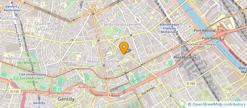 localisation de l'entreprise MADAME ANNIE CHESNEAU  PARIS