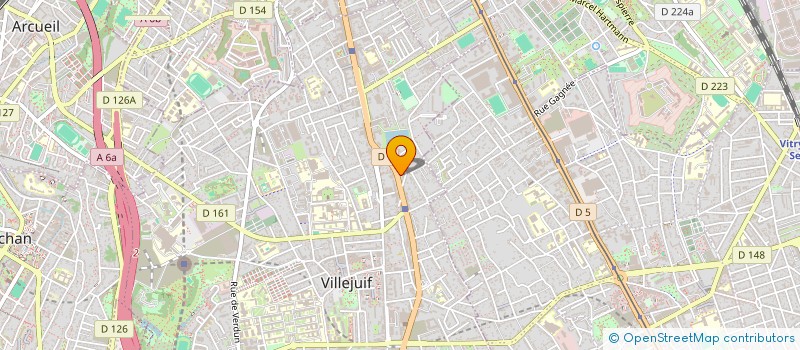 localisation de l'entreprise MADAME ANNIE CHI à VILLEJUIF