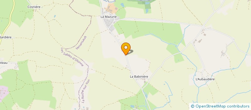 localisation de l'entreprise MADAME ANNIE CHIFFOLEAU à VENANSAULT