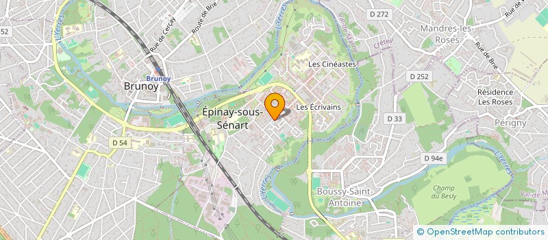 localisation de l'entreprise MADAME ANNIE CHOLIN à EPINAY-SOUS-SENART