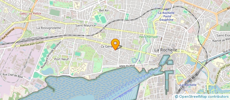 localisation de l'entreprise MADAME ANNIE CIBERT  LA ROCHELLE