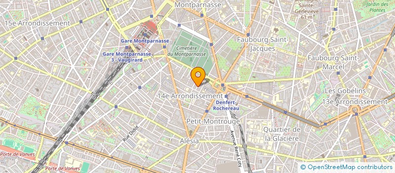 localisation de l'entreprise MADAME ANNIE-CLAUDE BENSAID  PARIS