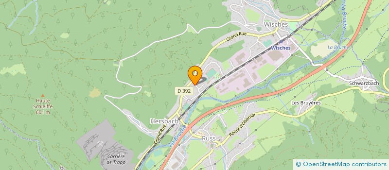 localisation de l'entreprise MADAME ANNIE-CLAUDE BOUVIER  L'ETANG-SALE