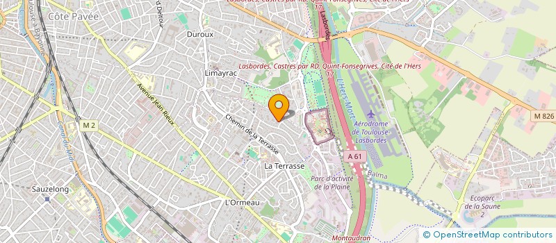 localisation de l'entreprise MADAME ANNIE CLAUDE FARAGONI à TOULOUSE