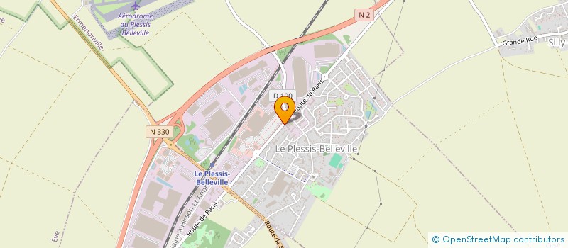 localisation de l'entreprise MADAME ANNIE CLAUDE PASTOR à LE PLESSIS-BELLEVILLE