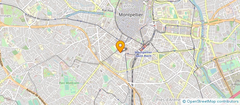 localisation de l'entreprise MADAME ANNIE-CLAUDE ROUVIER à MONTPELLIER