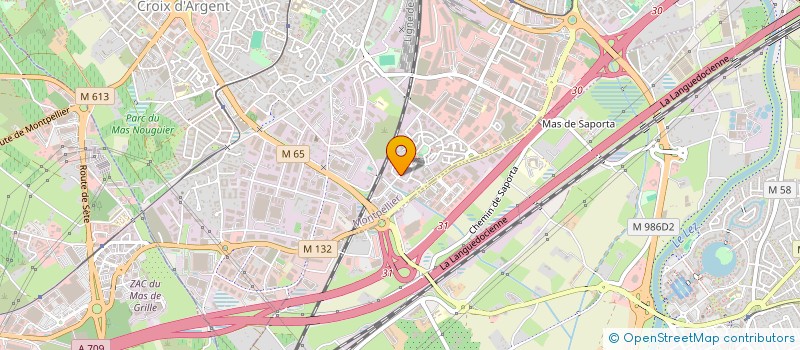 localisation de l'entreprise MADAME ANNIE-CLAUDE SELLER à MONTPELLIER