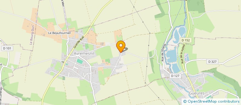 localisation de l'entreprise MADAME ANNIE-CLAUDE VASCO  AVREMESNIL