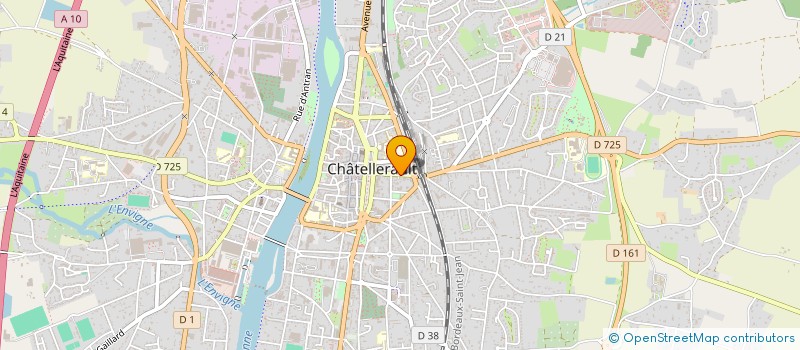 localisation de l'entreprise MADAME ANNIE COEFFARD à CHATELLERAULT