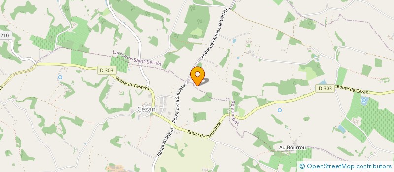 localisation de l'entreprise MADAME ANNIE COLING  REJAUMONT