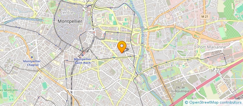 localisation de l'entreprise MADAME ANNIE COLLIN à MONTPELLIER