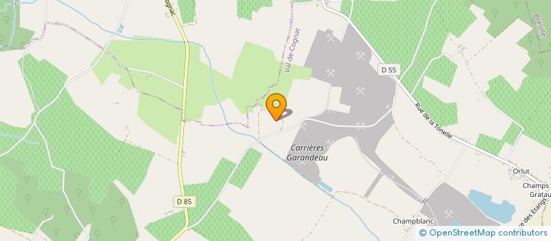 localisation de l'entreprise MADAME ANNIE CORDEAU à VAL-DE-COGNAC