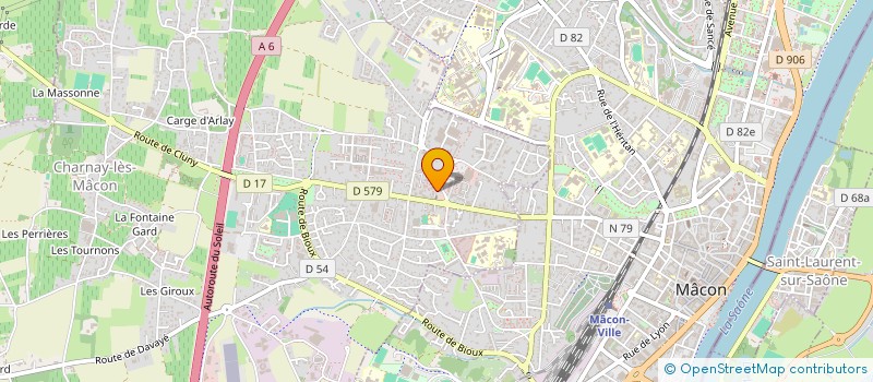 localisation de l'entreprise MADAME ANNIE CORTAMBERT  CHARNAY-LES-MACON