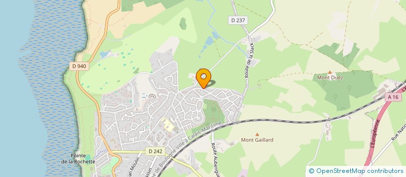 localisation de l'entreprise MADAME ANNIE COUSIN  WIMEREUX