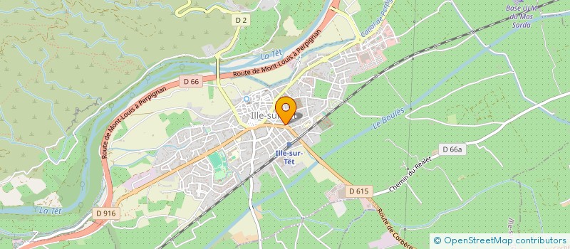 localisation de l'entreprise MADAME ANNIE CUFI à ILLE-SUR-TET