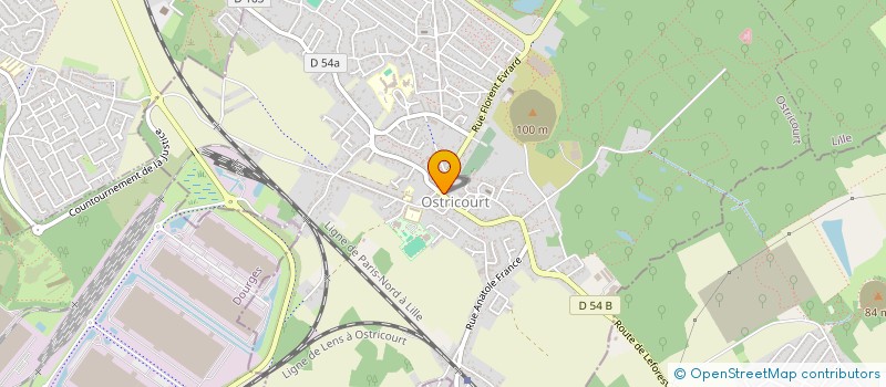 localisation de l'entreprise MADAME ANNIE CUISSE  OSTRICOURT