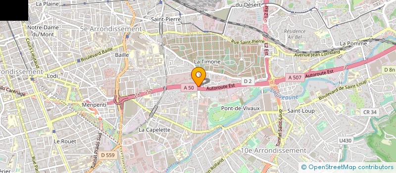 localisation de l'entreprise MADAME ANNIE D ORIO à MARSEILLE