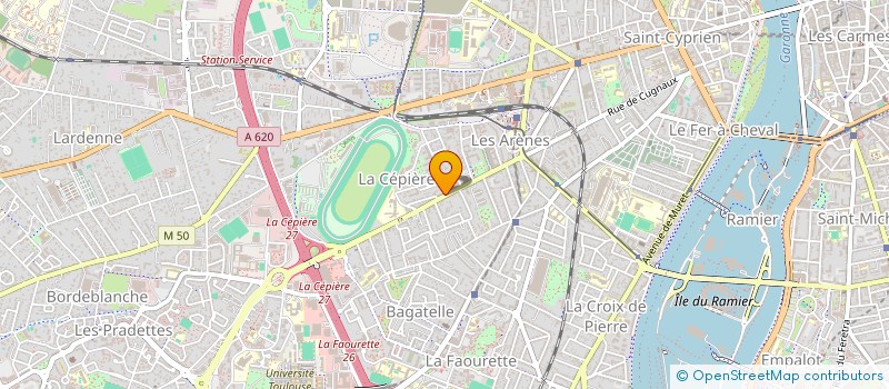 localisation de l'entreprise MADAME ANNIE DAGO à TOULOUSE