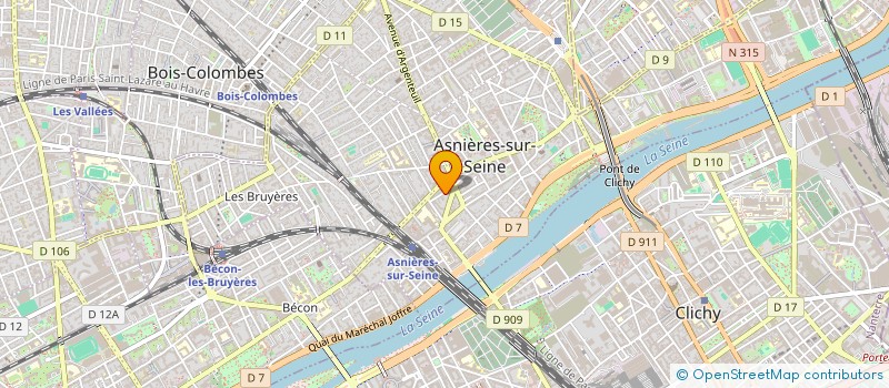 localisation de l'entreprise MADAME ANNIE DAMOUR à ASNIERES-SUR-SEINE