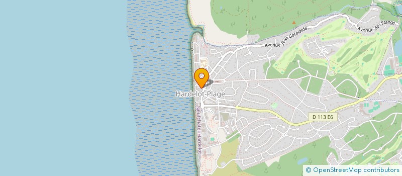 localisation de l'entreprise MADAME ANNIE DAUCHOT  NEUFCHATEL-HARDELOT