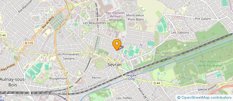 localisation de l'entreprise MADAME ANNIE DAVASSOGLOU à SEVRAN