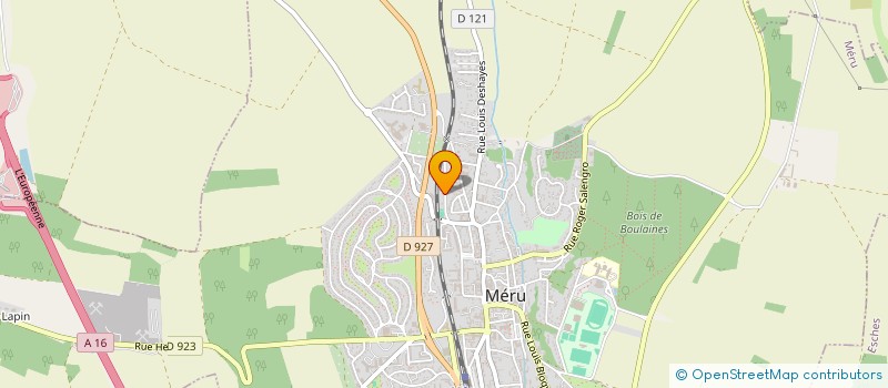 localisation de l'entreprise MADAME ANNIE DECAIX  MERU