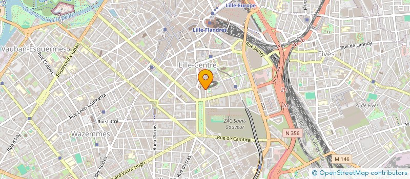 localisation de l'entreprise MADAME ANNIE DECONINCK à LILLE