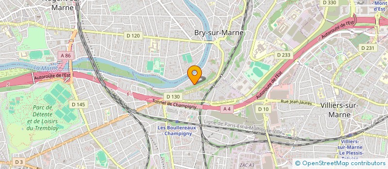 localisation de l'entreprise MADAME ANNIE DECORNE à BRY-SUR-MARNE