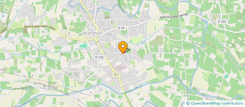 localisation de l'entreprise MADAME ANNIE DEGASCHES  AUBIGNAN