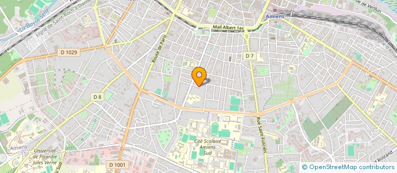 localisation de l'entreprise MADAME ANNIE DEGRUGILLIER à AMIENS