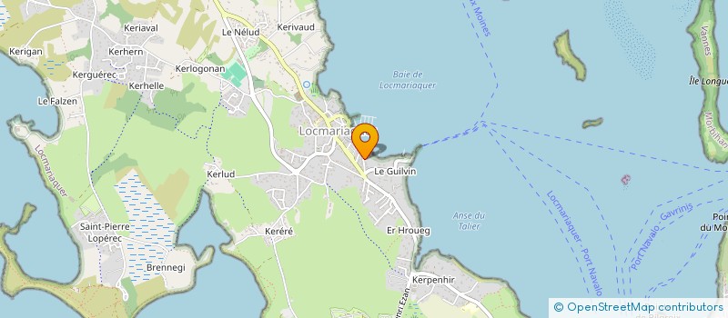 localisation de l'entreprise MADAME ANNIE DEHAUDT à LOCMARIAQUER