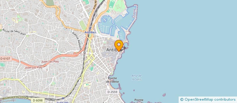 localisation de l'entreprise MADAME ANNIE DELERS à ANTIBES