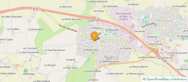 localisation de l'entreprise MADAME ANNIE DEMAY à BEDEE