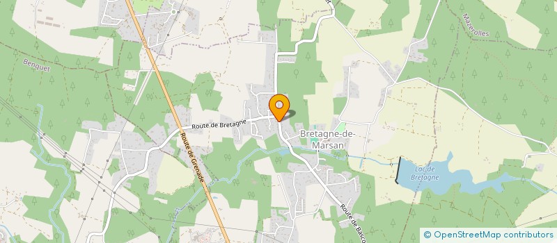 localisation de l'entreprise MADAME ANNIE DENIS à BRETAGNE-DE-MARSAN