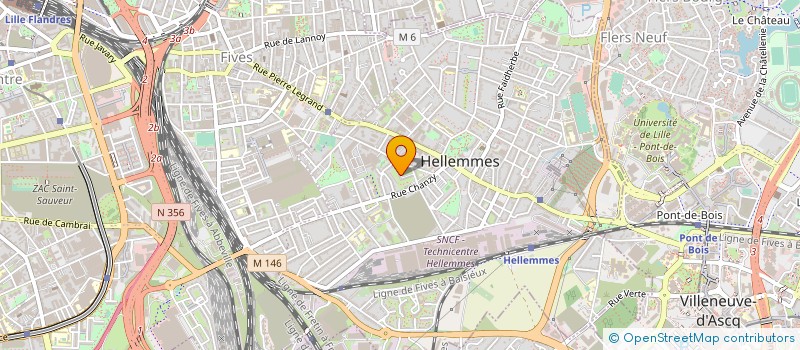 localisation de l'entreprise MADAME ANNIE DESCHAMPS à LILLE
