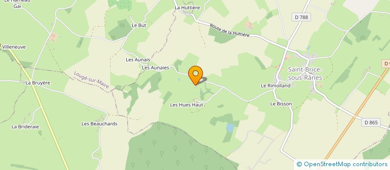 localisation de l'entreprise MADAME ANNIE DEVAUX à SAINT-BRICE-SOUS-RANES