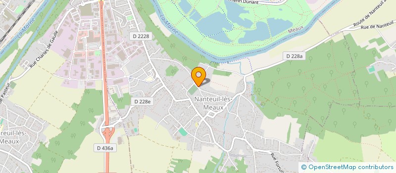 localisation de l'entreprise MADAME ANNIE DEVAUX à NANTEUIL-LES-MEAUX