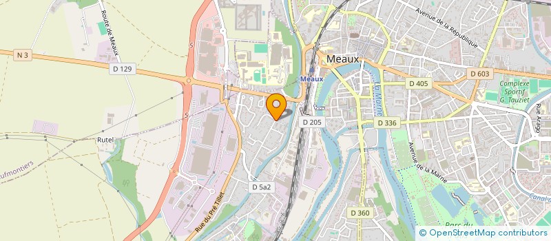 localisation de l'entreprise MADAME ANNIE DEVAUX  VILLENOY