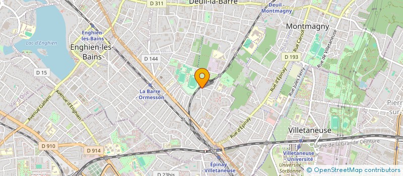 localisation de l'entreprise MADAME ANNIE DHELIAS  DEUIL-LA-BARRE