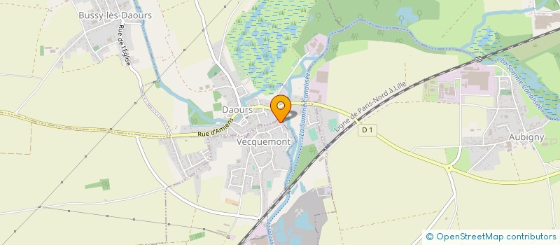 localisation de l'entreprise MADAME ANNIE DIDAUX  VECQUEMONT